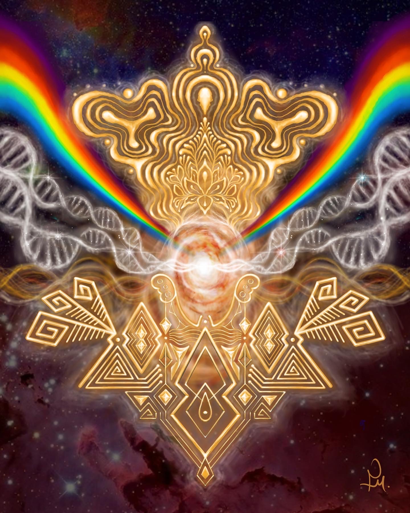 A Entidade Criadora
Técnica: pintura digital
Dimensão: 40x55cm
Ano: 2020